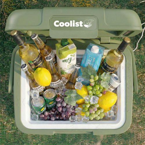 Coolist CLK12G 12/24Volt/ 220Volt 12 Litre Taşınabilir Kompresörlü Oto Buzdolabı