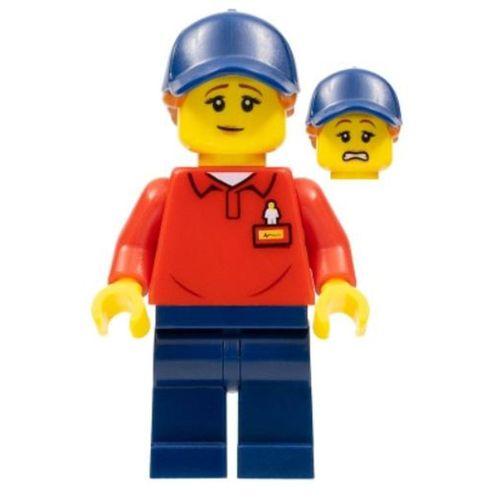 Lego Minifigür Legoland Park Worker Female llp011