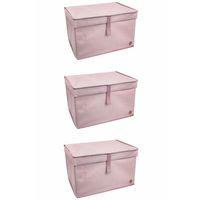 Çok Amaçlı Düzenleyici Kutu Organizer Cırt Cırtlı Hurç Mega Plus Boy 40cm X 30cm X 70cm (3 Adet)