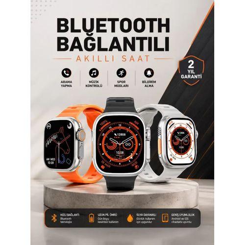 Yeni Nesil Akıllı Saat Adımsayar, Gps, Nabız Ölçer, Uyku Ve Sağlık Takibi