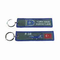 Hava Kuvvetleri Nano Örme Anahtarlık - Kumaş Anahtarlık