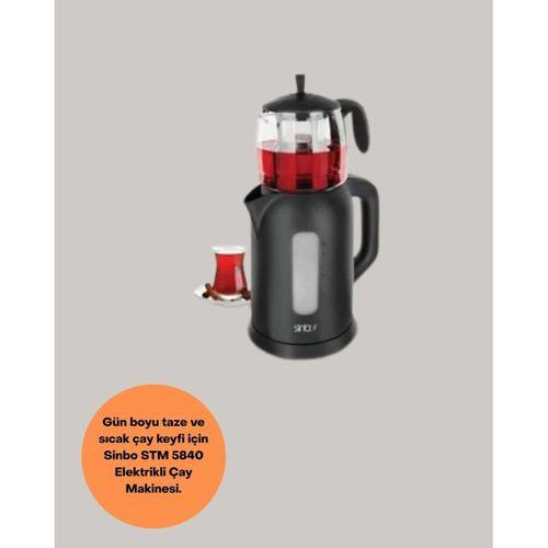 Sıcak Tutma Özellikli 2’si 1 Arada Çay Makinesi Ve Su Isıtıcı