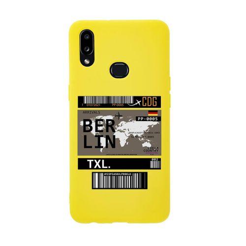 Samsung A10s Berlin Premium Silikonlu Telefon Kılıfı