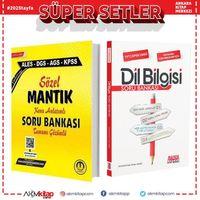 Tasarı Yayınları ALES DGS KPSS Sözel Mantık ve AKM Dil Bilgisi Soru Bankası Seti 2 Kitap