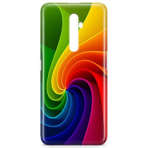 Oppo Reno2 Z 2019 Kılıf Rüzgar Gülü Arka Kapak Koruma Desenli Full Koruyucu