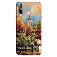 Cityx (39) Samsung Galaxy A60 Kılıf Silikon Kapak Desenli