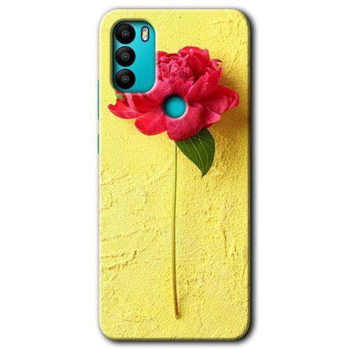 Potkal Hediye Fabrikası General Mobile GM 21 Plus Kılıf HD Desen Baskılı Arka Kapak - Kırmızı Gül