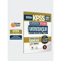 2026 FULLÖnLisans KPSS Vatandaşlık Kara Kutu ÖSYM Çıkmış Soru Bankası Son 15 Yıl (Sadece Ön Lisans)
