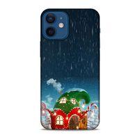 Apple iPhone 12 Mini Kılıf Snowix (7) Telefon Kılıfı Koyu Yeşil