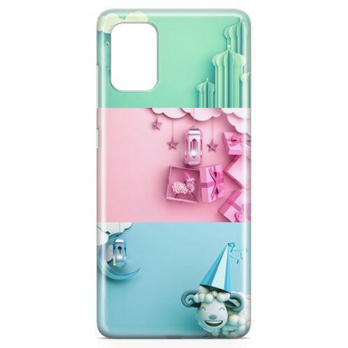 Samsung Galaxy A71 Kılıf Duvar Süsleri Arka Kapak Koruma Desenli Full Koruyucu