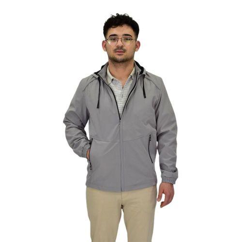 Erkek Mevsimlik Kapüşonlu Softjel Spor Mont 8077 BGL-ST04371