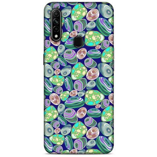 Oppo A31 Kılıf Baskılı Özel Seri Taşlı (15) Antişok Kılıf