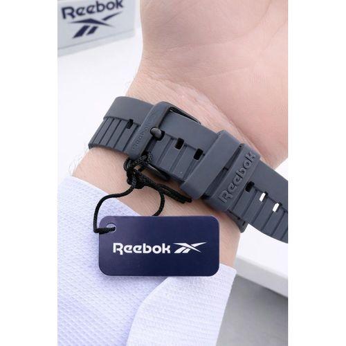 Reebok Silikon Kordon 50 Mt Suya Dayanıklı Spor Kasa 2 Yıl Garantili Erkek Kol Saati RV.BK.G4S