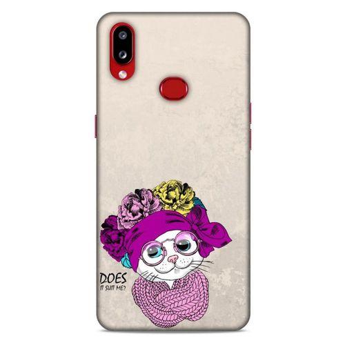 Animax Güllü Kedicik Samsung Galaxy A10s Kılıf Desenli Silikon