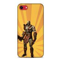 Lopard Apple iPhone SE 2020 Uyumlu Kılıf GameX (33) Hybrid Kılıf Turuncu