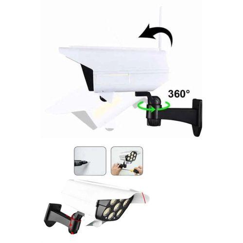 Solar Bahçe Lambası Uzaktan Kumandalı Kamera Görünümlü Hareket Sensörlü