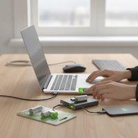 Usb İle Şarj Olabilen 2 Li 1450 Mah Lityum Kalın Şarjlı Kalem Pil