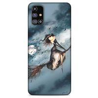 Y.Liva-2021 Özel Seri Cadılı Samsung Galaxy M31s Kılıf Silikon Kapak