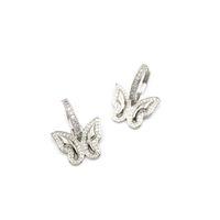 Kelebek Küpe - Gümüş