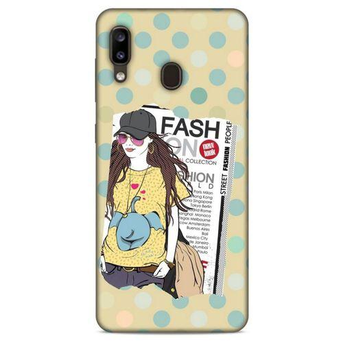 Sokak Modası 02 Samsung Galaxy A20 Kılıf Desenli Silikon