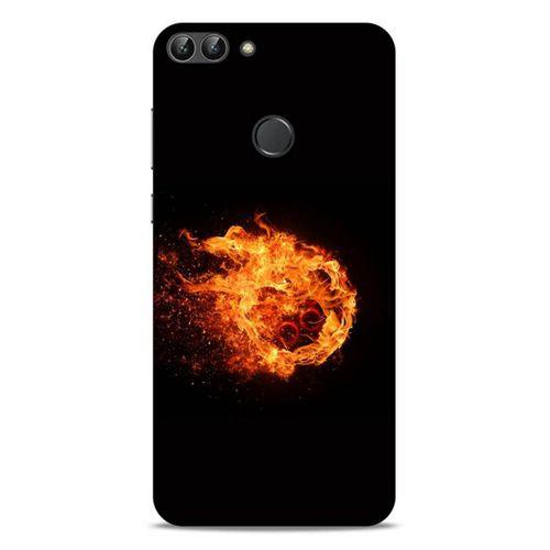 Lopard Huawei Psmart Uyumlu Kılıf FireX (29) Arka Koruma Kılıfı Ateş Topu