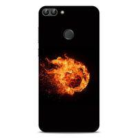 Lopard Huawei Psmart Uyumlu Kılıf FireX (29) Arka Koruma Kılıfı Ateş Topu