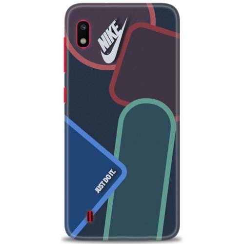 Samsung Galaxy A10 Kılıf HD Baskılı Kılıf - Just Do It + Tam Ekran Koruyucu