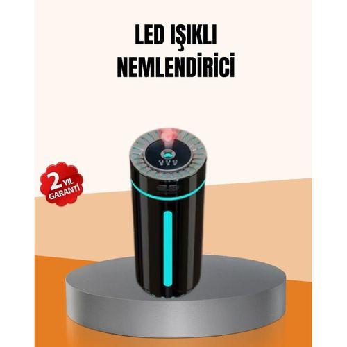 Ultrasonik Nemlendirici Led Işıklı Aromaterapi Difüzör Sessiz Çalışma