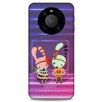 Lopard Huawei Mate 40 Pro Uyumlu Kılıf FunnyMax (4) Koruma Kılıfı