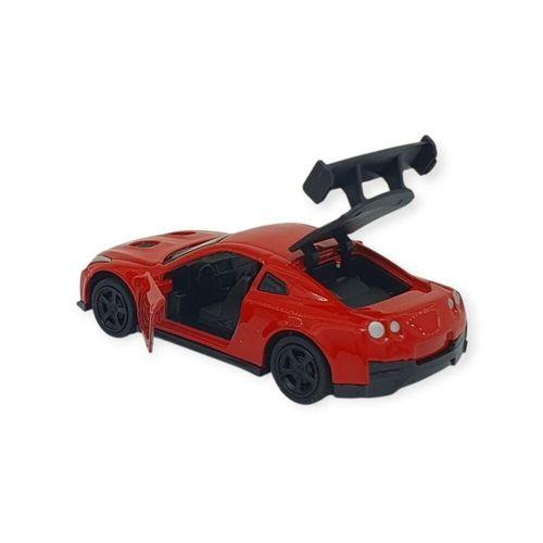 Çek Bırak Metal Küçük Arabalar 8 cm - 6411A-5 - Kırmızı