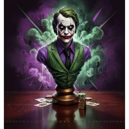 Polyester Joker Figür