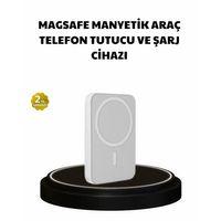 Manyetik Kablosuz Powerbank – İphone 12/13/14/15 Uyumlu, Hızlı Şarjlı, Ultra Hafif