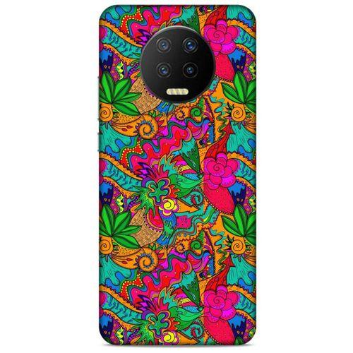Lopard İnfinix Note 7 Uyumlu Kılıf Graffitix (42) Rugged Armor Kılıf