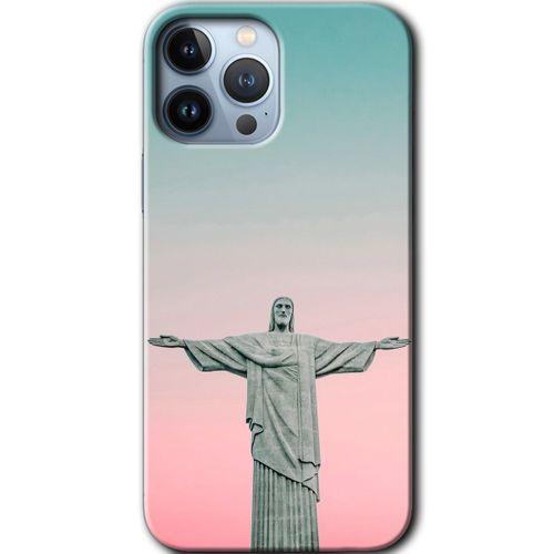 iPhone 13 Pro Max Kılıf HD Desen Baskılı Arka Kapak + Mat Kobra Cam - Rio