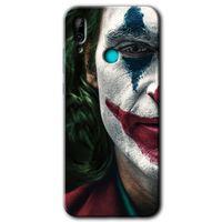 Huawei P smart 2019 Kılıf HD Desen Baskılı Arka Kapak + Temperli Cam - Joker