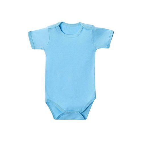 Mavi Yarım Kol Body Zıbın 7-12 YAŞ Çocuklar İçin (5 ADET) Alttan Çıtçıtlı Özel Gereksinimli