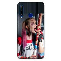 Huawei Honor 20 Lite Uyumlu Kılıf Harley Quinn (23) Ultra Koruma Kılıfı Kırmızı-menekşe