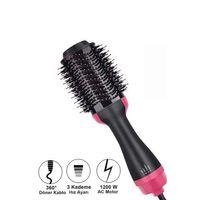 Saç Şekillendirici Ve Saç Düzleştirici Fön Tarağı Tarak Fırça 1200w Saç Kurutma