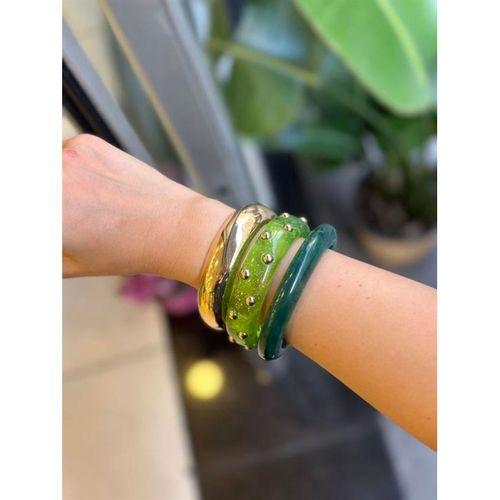 3'lü Set Bilezik - Yeşil