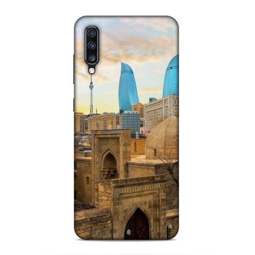 Samsung Galaxy A70s Uyumlu Kılıf Azarbaijan (11) Tam Koruma Ateş Kuleleri
