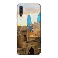 Samsung Galaxy A70s Uyumlu Kılıf Azarbaijan (11) Tam Koruma Ateş Kuleleri