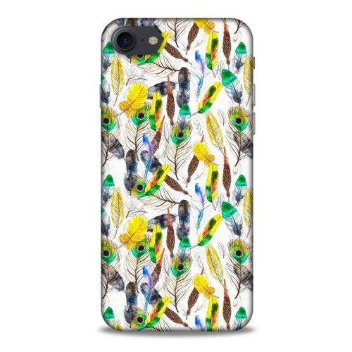 Apple Iphone 7 Kılıf Desenli Özel Seri Tüyler (5) Koruma Kabı