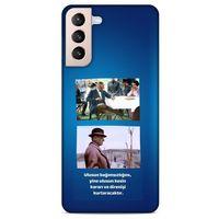 Lopard Samsung Galaxy S21 Plus Uyumlu Kılıf Atatürk (6) Silikon Kılıf