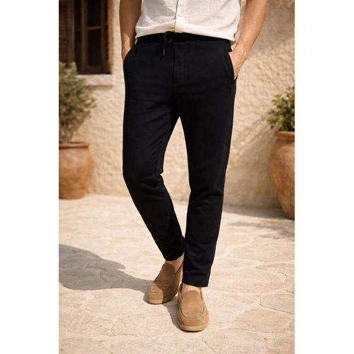 Herbert Nova Pike Kumaş Regular Fit Jogger Erkek Pantolon - Siyah