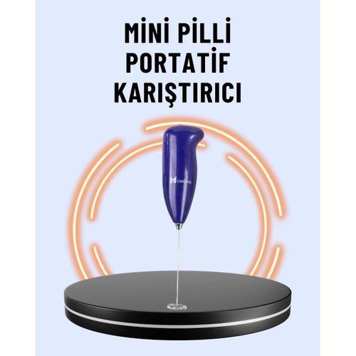 Portatif Kahve Köpürtücü – Latte, Cappuccino, Milkshake Ve Puding Yapıcı