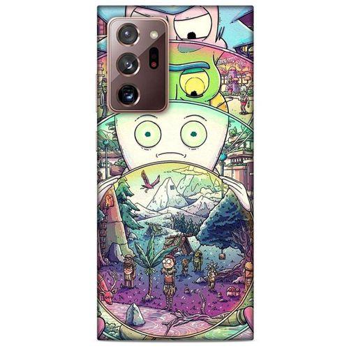 Samsung Galaxy Note 20 Ultra Uyumlu Kılıf Rick And Morty (48) Bumper Kılıf Decoy Jerrys