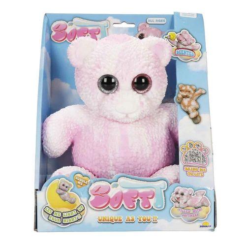 S01012331 FİGÜR SOFT BEAR DELUX KARAN PARLAYAN-SUN