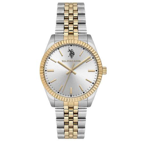 U.s. Polo Assn. USPA2103-02 Quartz Çelik Altın/Metalik Gri 34 mm Kadın Kol Saati