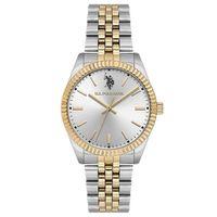 U.s. Polo Assn. USPA2103-02 Quartz Çelik Altın/Metalik Gri 34 mm Kadın Kol Saati