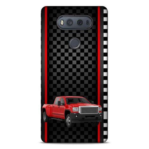 Lopard LG K61 Uyumlu Kılıf PickUpX (6) Silikon Kılıf Kırmızı
